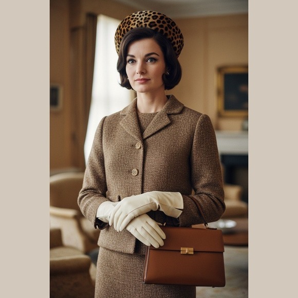 Christian Dior Accessories - Vintage Christian Dior Sea Island Cotton Gloves Ivory Size 7 Circa 1960s French